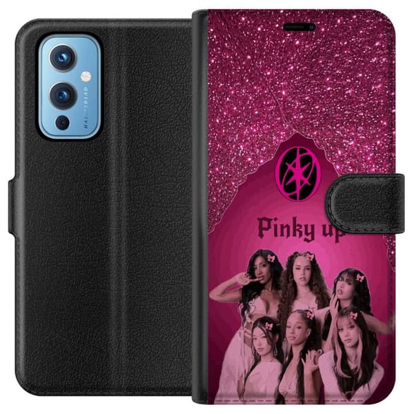 Kompatibel Tegnebogsetui til OnePlus 9 KATSEYE Pinky Up