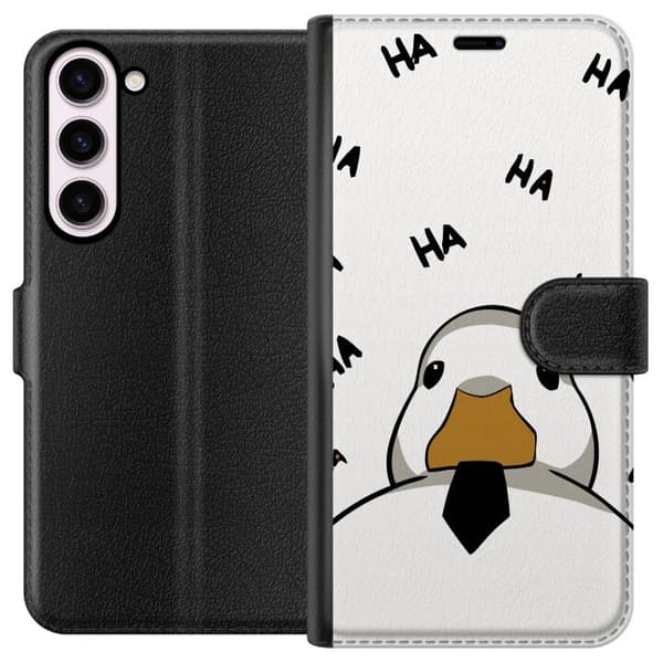 Kompatibelt Lommeboketui til Samsung Galaxy S23+ Haha Anka