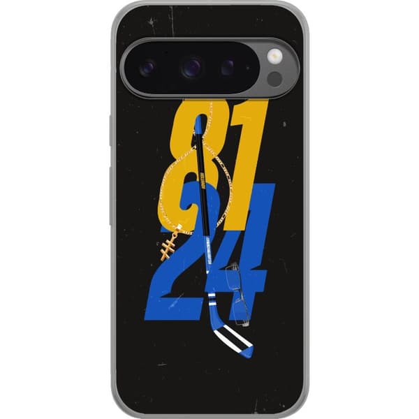 Kompatibelt Mobildeksel til Google Pixel 9 Pro XL Hockeynummer med klubba