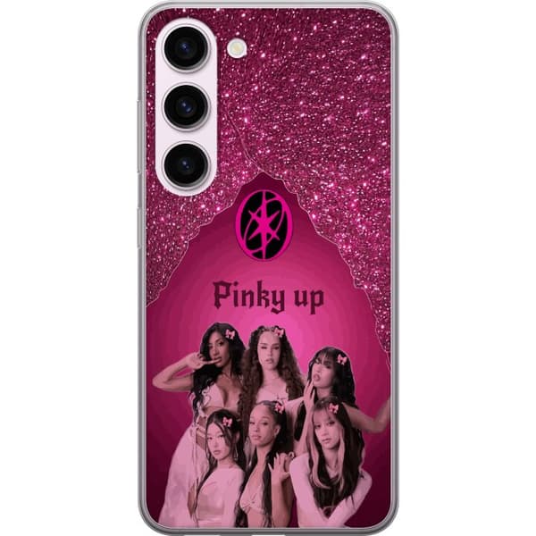 Kompatibelt Mobildeksel til Samsung Galaxy S23 KATSEYE Pinky Up