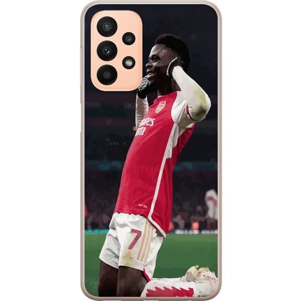 Kompatibelt Mobilskal till Samsung Galaxy A23 Bukayo Saka
