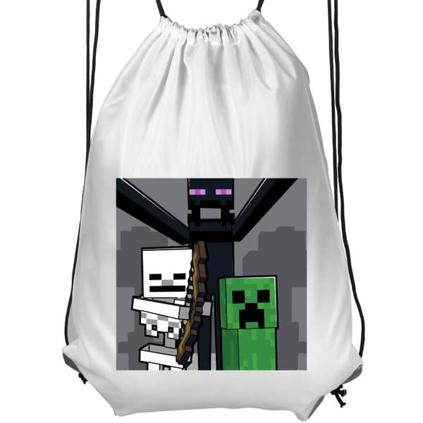 Gympapåse Vit Minecraft Minecraft Vit Barn