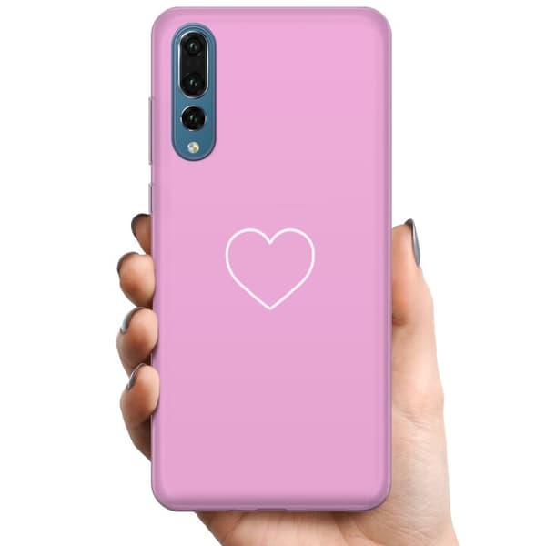 Kompatibel Mobilcover til Huawei P20 Pro Hjerte