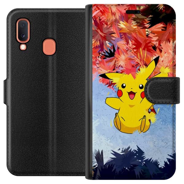 Kompatibelt Lommeboketui til Samsung Galaxy A20e Pokemon