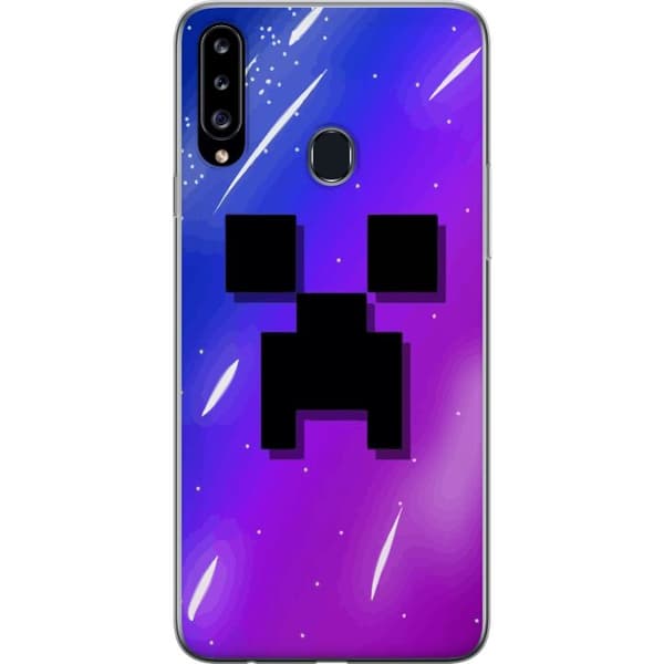 Kompatibelt Mobilskal till Samsung Galaxy A20s Minecraft