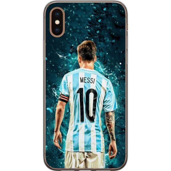 Kompatibelt Mobilskal till Apple iPhone XS Messi
