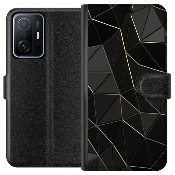 Kompatibel Tegnebogsetui til Xiaomi 11T Midnat