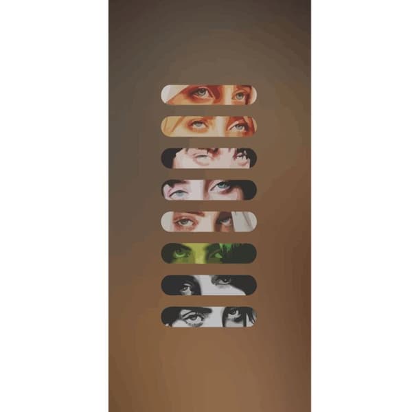 Yhteensopiva Lompakkokotelo Apple iPhone 13 Pro Billie Eilish