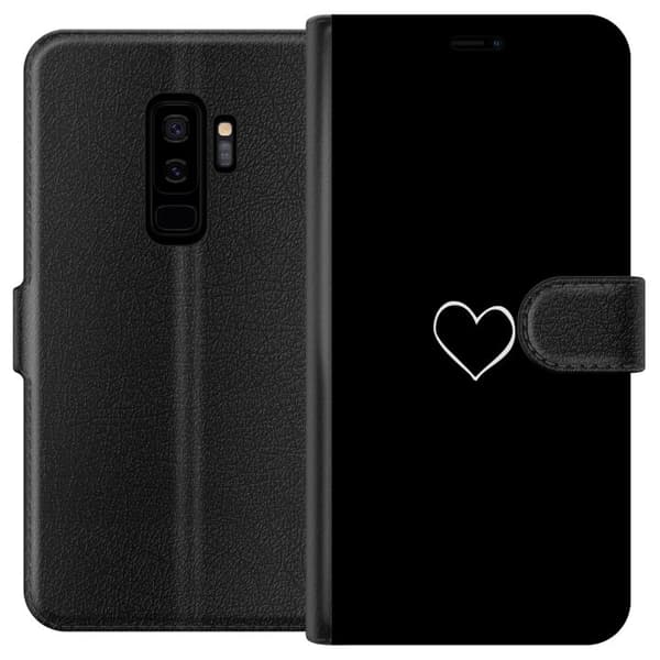 Yhteensopiva Lompakkokotelo Samsung Galaxy S9+ Sydän