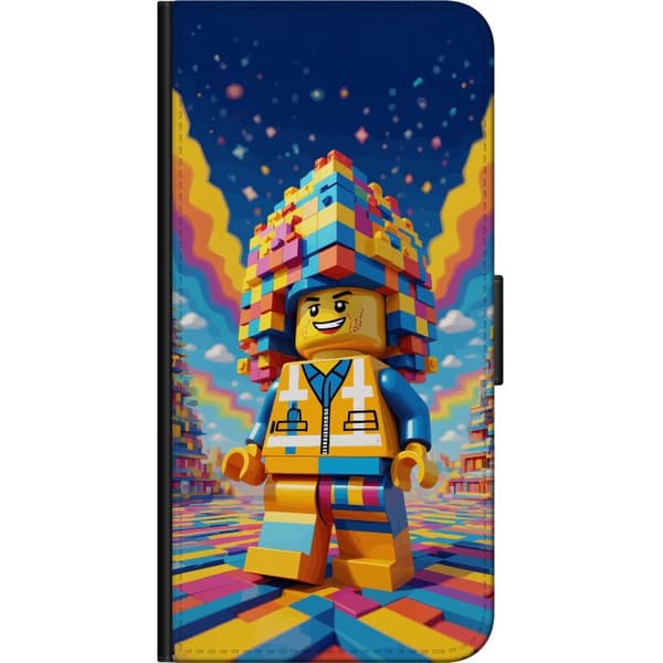 Kompatibelt Lommeboketui til OnePlus 9 Pro Byggklossfigur