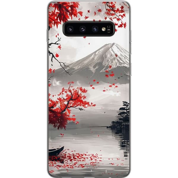 Kompatibelt Mobildeksel til Samsung Galaxy S10 Tokyo høst