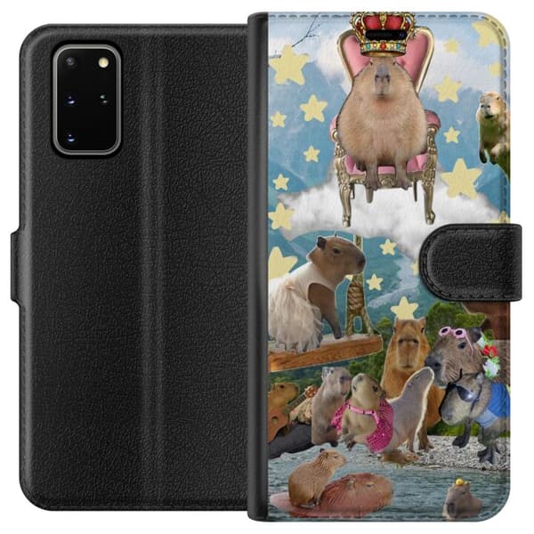 Kompatibelt Plånboksfodral till Samsung Galaxy S20+ Capybara
