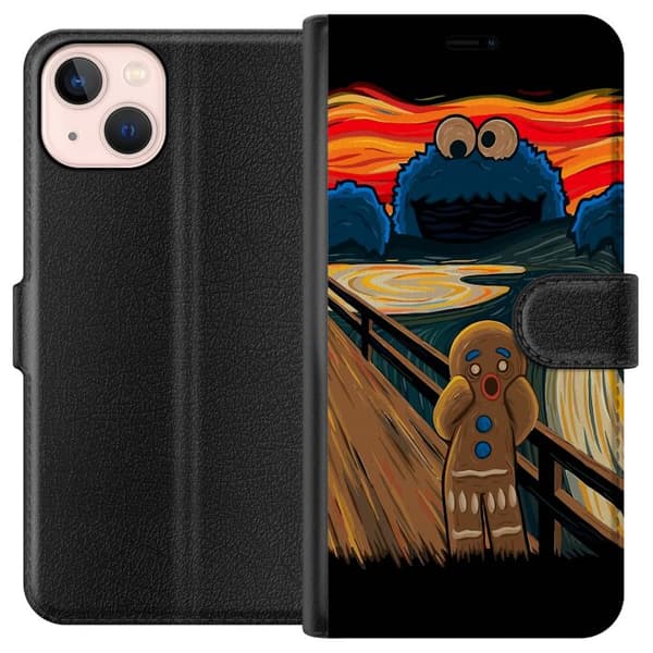 Kompatibelt Plånboksfodral till Apple iPhone 13 mini Kakmonstret