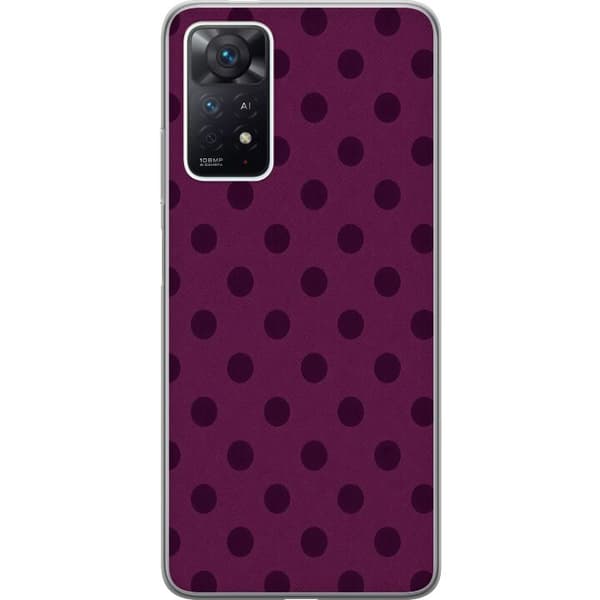 Kompatibelt Mobildeksel til Xiaomi Redmi Note 11 Pro Plommeprikker