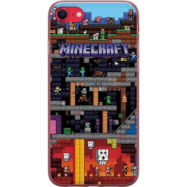 Kompatibelt Mobilskal till Apple iPhone 7 Minecraft