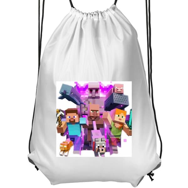 Gympapåse Vit Minecraft Minecraft Vit Barn