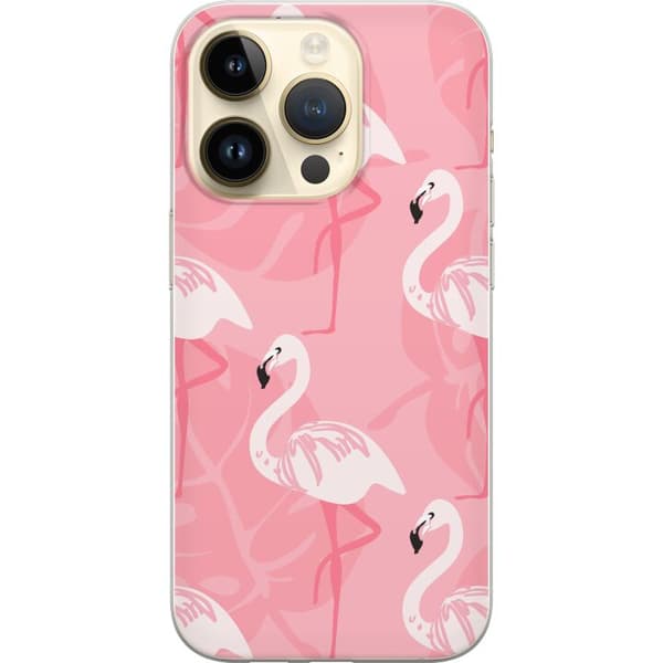 Kompatibelt Mobilskal till Apple iPhone 14 Pro Flamingo
