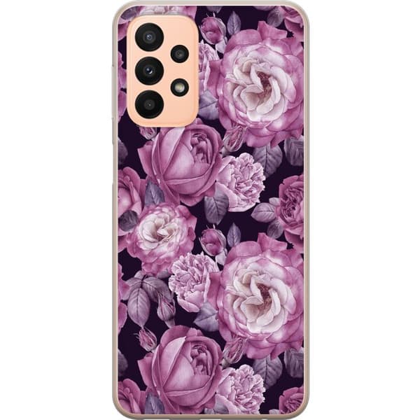 Kompatibel Mobilcover til Samsung Galaxy A23 Blomster