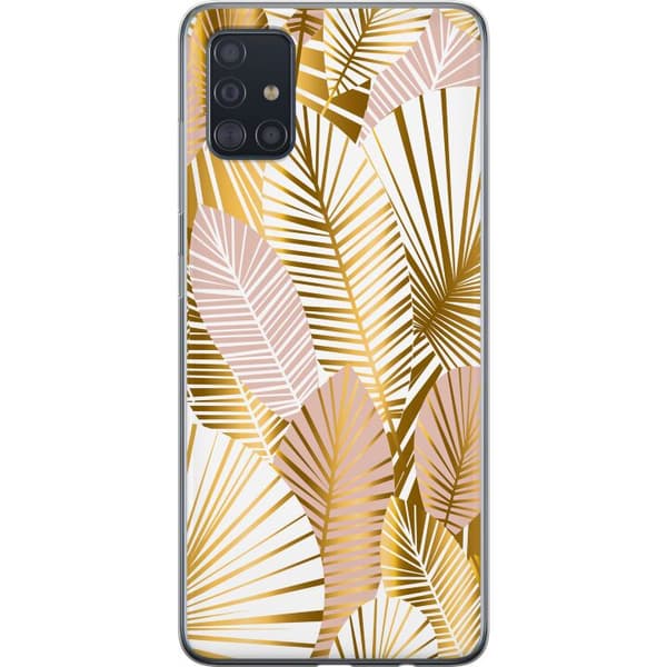 Kompatibelt Mobildeksel til Samsung Galaxy A51 Gull