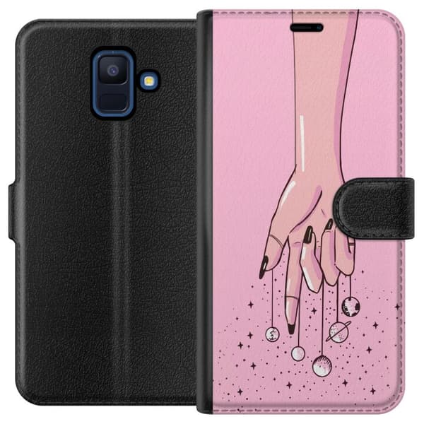 Kompatibelt Plånboksfodral till Samsung Galaxy A6 (2018) Galax