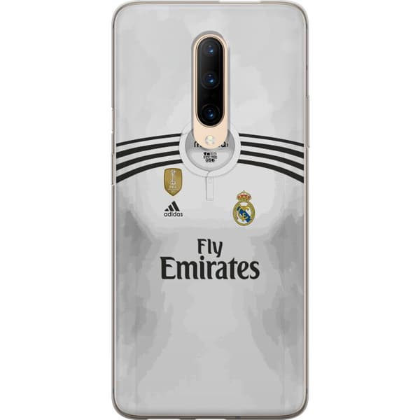 Kompatibelt Mobildeksel til OnePlus 7 Pro Vit fotbollströja