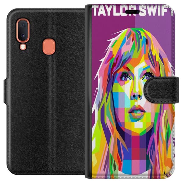 Kompatibelt Lommeboketui til Samsung Galaxy A20e Taylor Swift