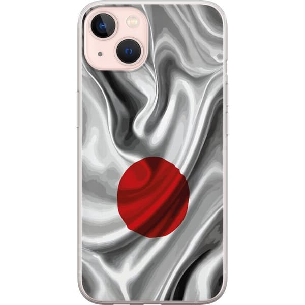 Kompatibelt Mobildeksel til Apple iPhone 13 mini Moderne romdesign med abstrakt planet