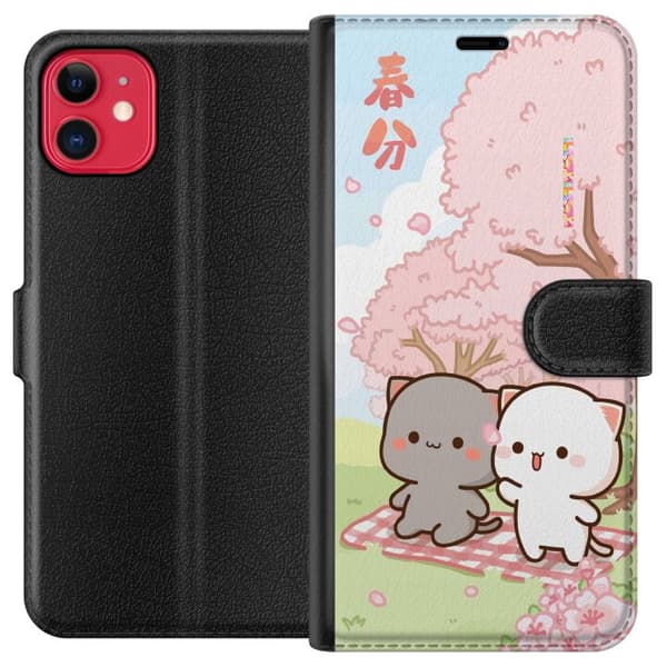 Kompatibelt Plånboksfodral till Apple iPhone 11 Kawaii Sommar