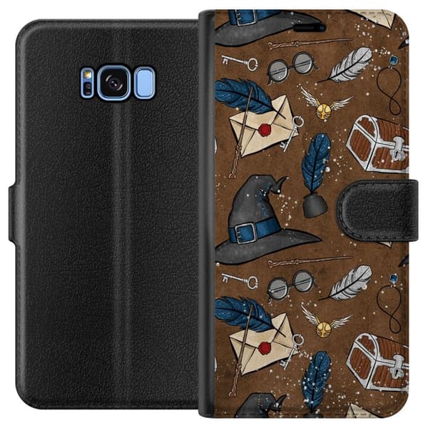 Kompatibelt Plånboksfodral till Samsung Galaxy S8 Harry Potter