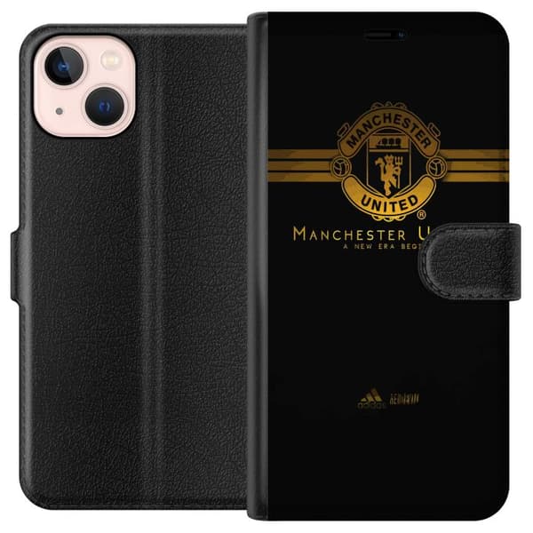 Kompatibelt Lommeboketui til Apple iPhone 13 mini Manchester United