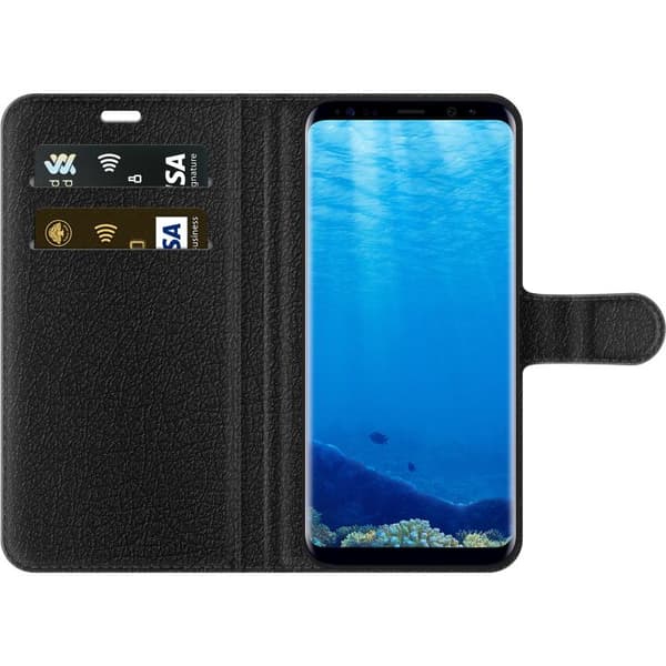Kompatibel Tegnebogsetui til Samsung Galaxy S8 Sovande solfigur
