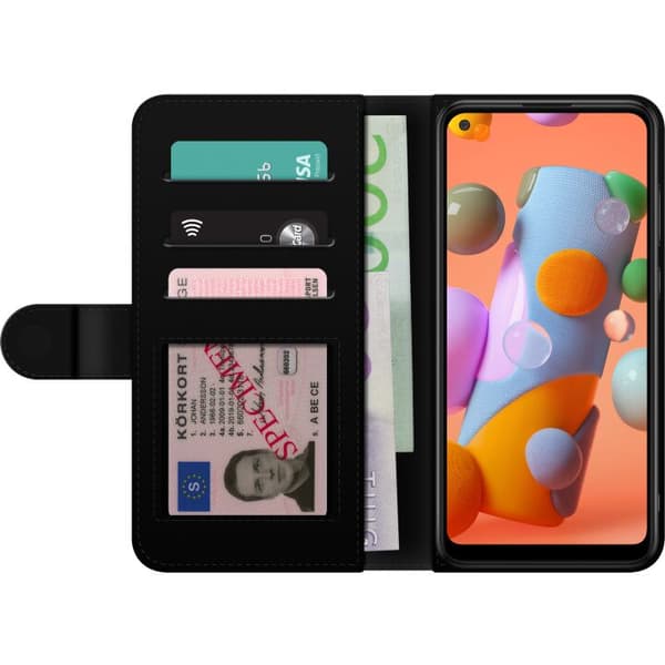 Kompatibel Tegnebogsetui til Samsung Galaxy A11 Arcane