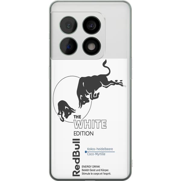 Kompatibelt Mobildeksel til OnePlus 10 Pro Moderne Red Bull White Edition design