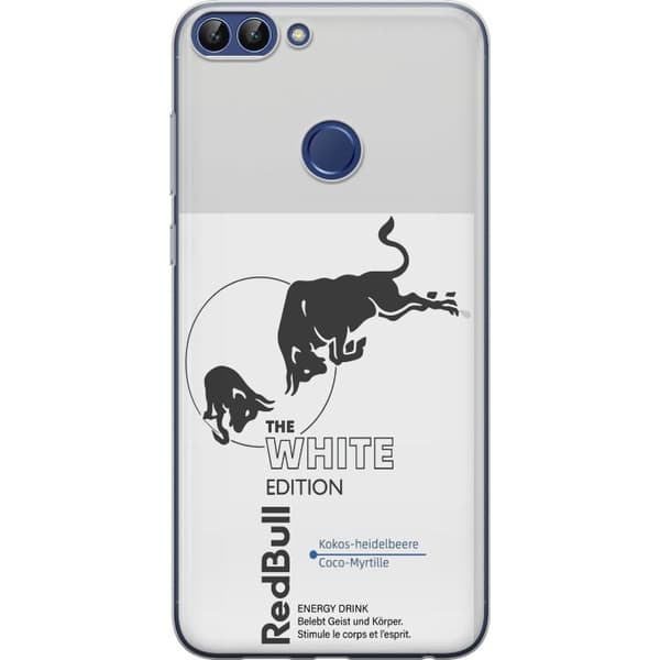 Kompatibelt Mobildeksel til Huawei P smart Moderne Red Bull White Edition design
