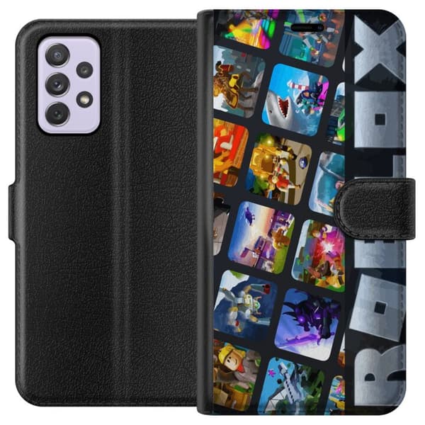 Kompatibelt Plånboksfodral till Samsung Galaxy A52s 5G Roblox