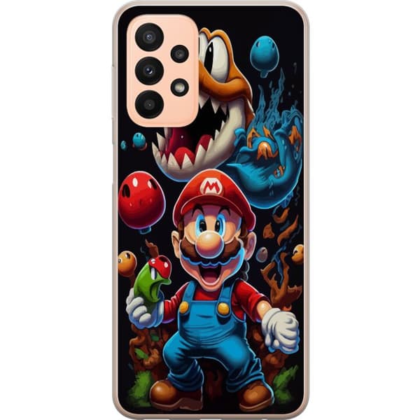 Kompatibel Mobilcover til Samsung Galaxy A23 Super Mario