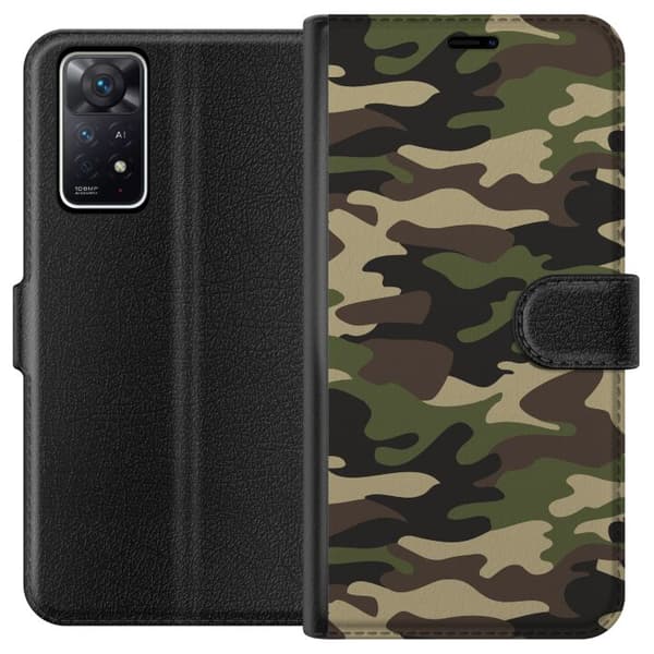 Kompatibelt Plånboksfodral till Xiaomi Redmi Note 11 Pro 5G Military