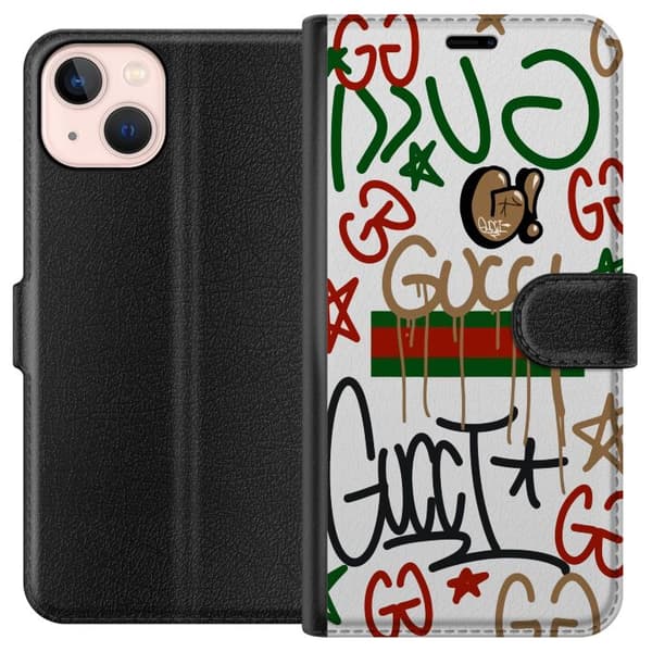 Kompatibelt Plånboksfodral till Apple iPhone 13 mini Guggi Graffiti