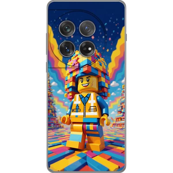 Kompatibelt Mobildeksel til OnePlus 12 Byggklossfigur