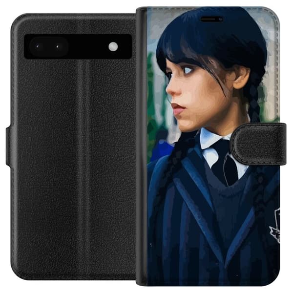 Kompatibel Tegnebogsetui til Google Pixel 6a Wednesday