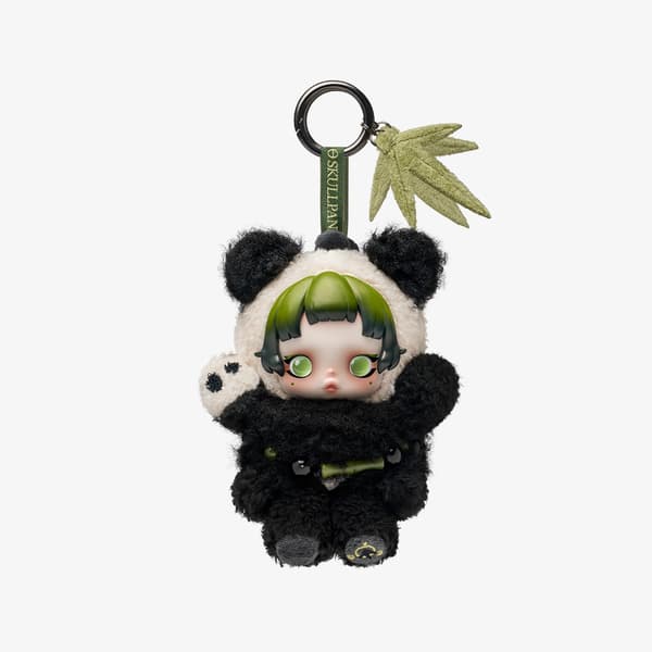 Pop Mart SKULLPANDA Lazy Panda Plush Doll Pendant