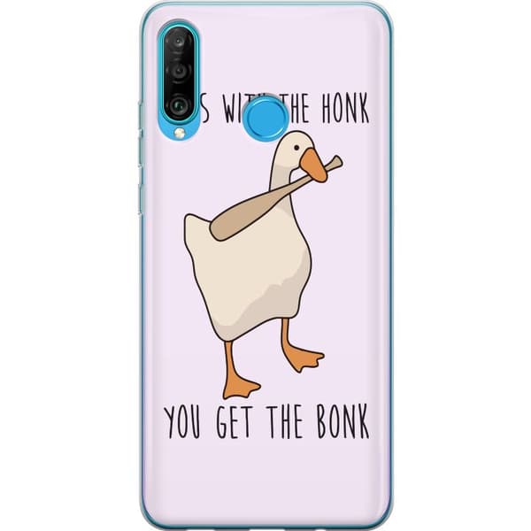 Kompatibelt Mobilskal till Huawei P30 lite Anka Banka