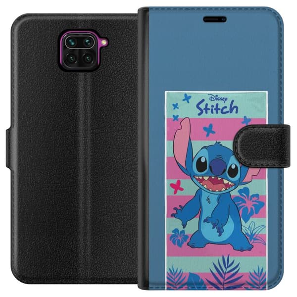 Kompatibelt Plånboksfodral till Xiaomi Redmi Note 9 Disney Stitch