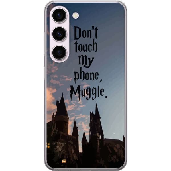 Kompatibelt Mobilskal till Samsung Galaxy S23 Harry Potter Text