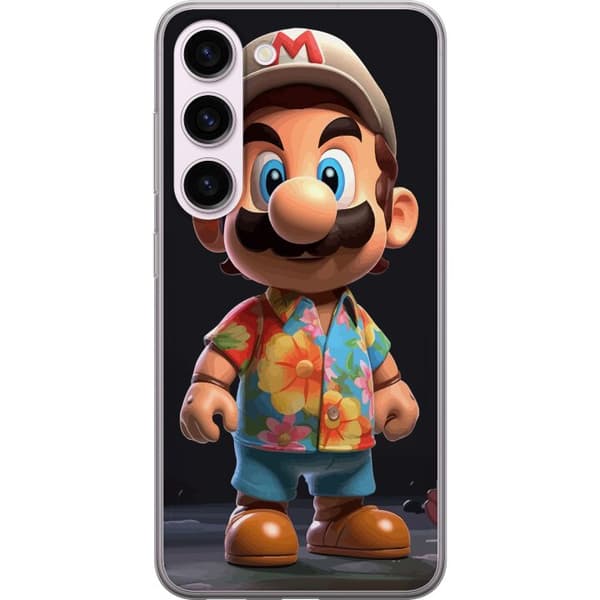 Kompatibel Mobilcover til Samsung Galaxy S23 Super Mario