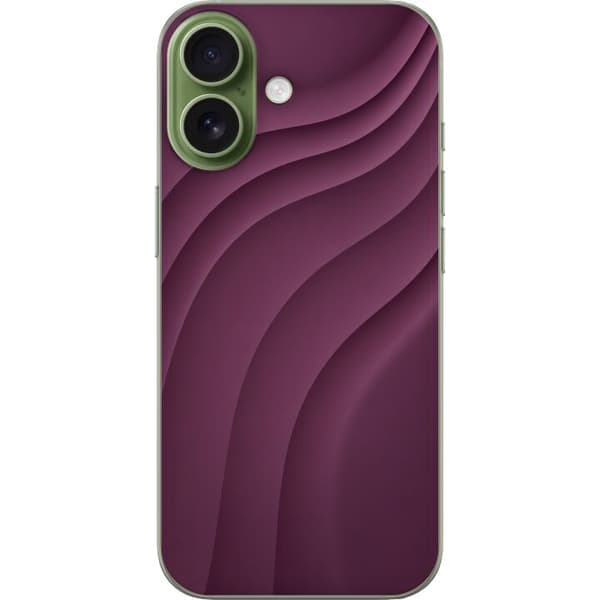 Kompatibelt Mobilskal till Apple iPhone 18 Plum Motion