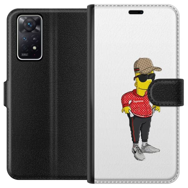 Kompatibelt Plånboksfodral till Xiaomi Redmi Note 11 Pro 5G Bart Simpsons SUP