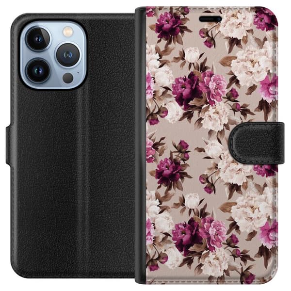 Yhteensopiva Lompakkokotelo Apple iPhone 13 Pro Kukat