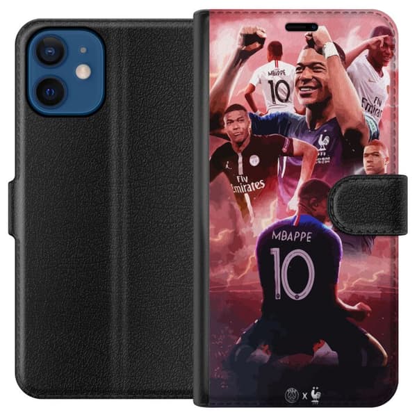 Kompatibelt Lommeboketui til Apple iPhone 12 Kylian Mbappé