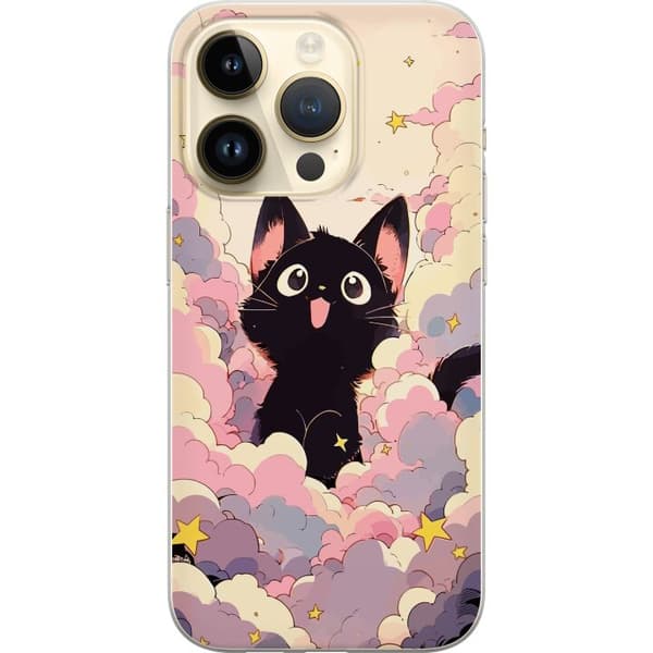 Kompatibelt Mobilskal till Apple iPhone 14 Pro Kawaii Katt